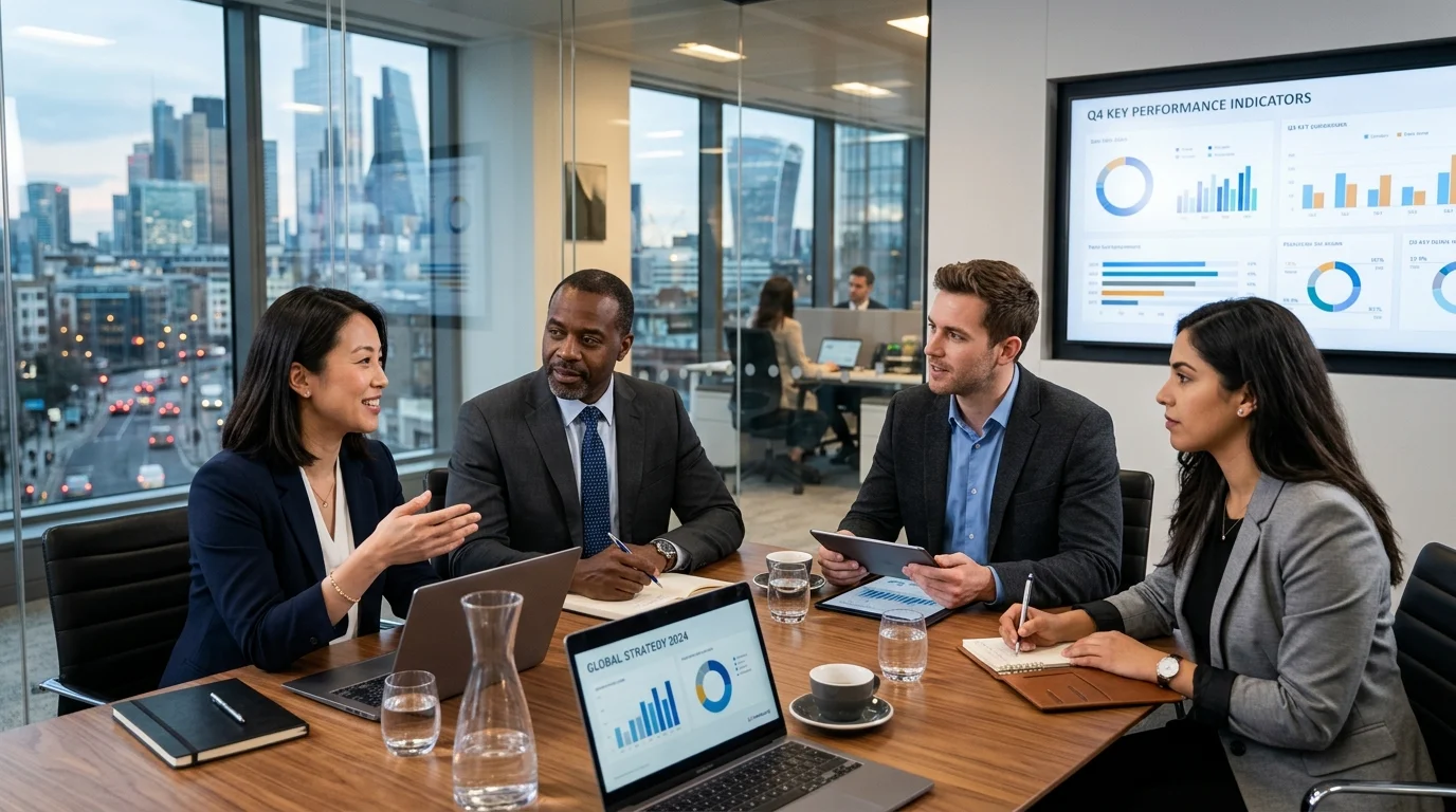 Cybersecurity professionals analyzing threat intelligence