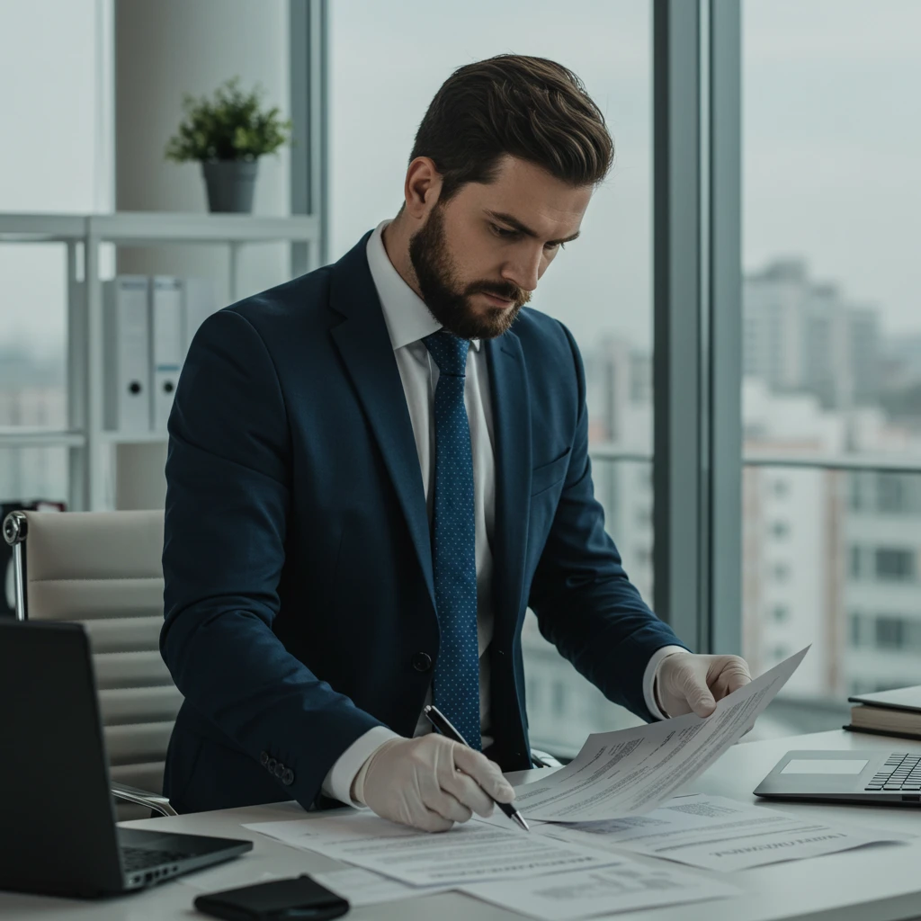Technicians preparing enterprise laptops for deployment